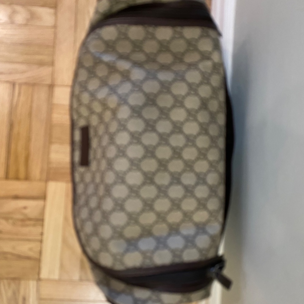 Gucci large monogram diaper bag - Picture 6 of 13